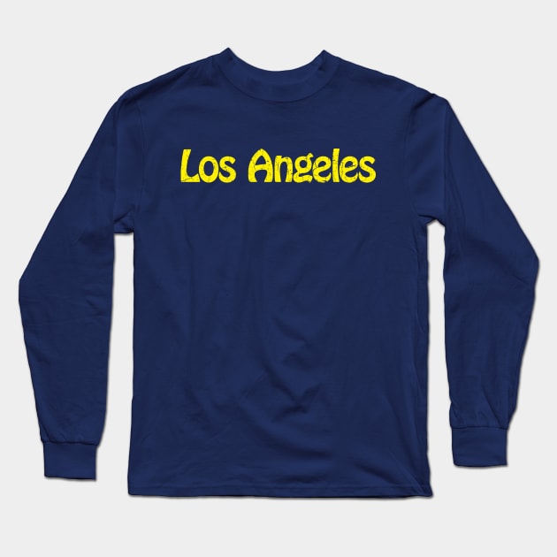 Los Angeles Long Sleeve T-Shirt by TheAllGoodCompany
